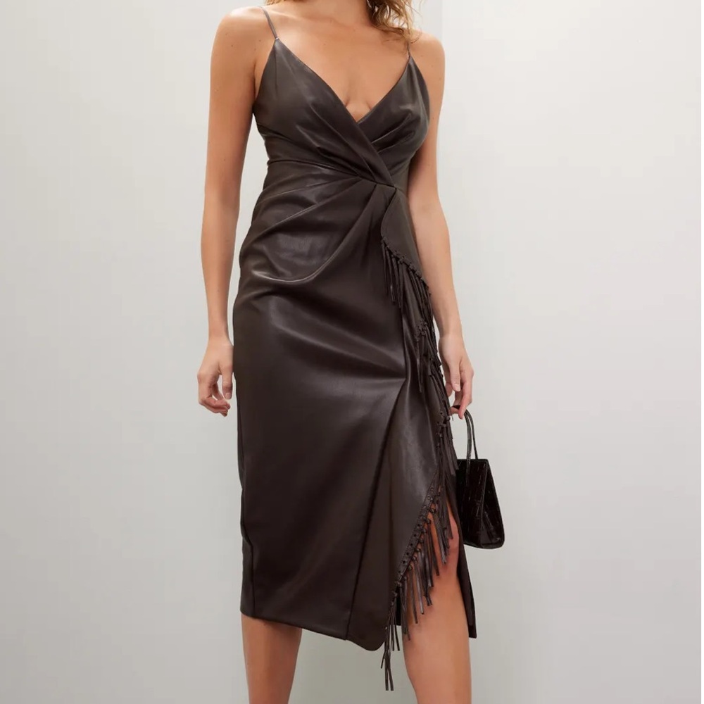 SIMKHAI Carkeefrindge dress